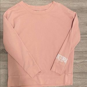 Blush pink Victoria’s Sport crewneck